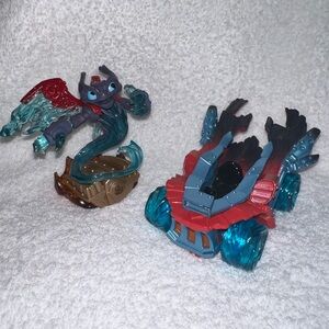 Skylanders characters Spitfire and Hot Streak